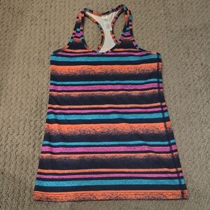Ivivva Colorful Striped Kids Tank Top